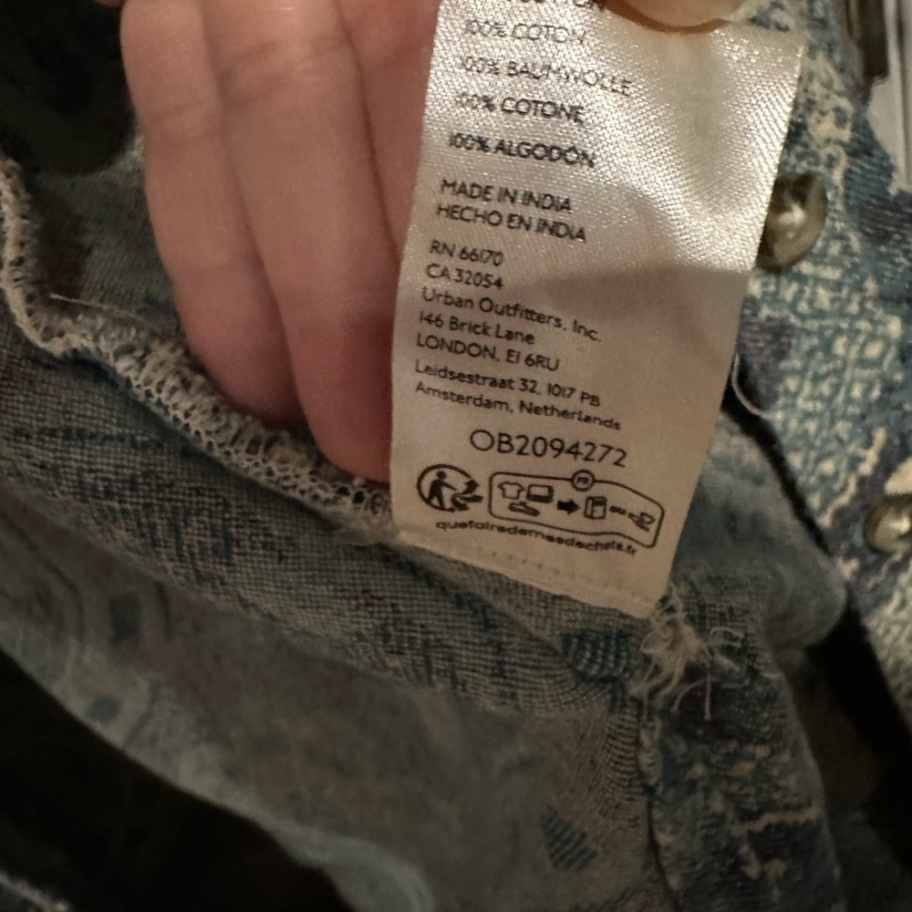 We The Free Brick Lane Jacquard Maxi Shirt Jacket - Picture 9 of 10